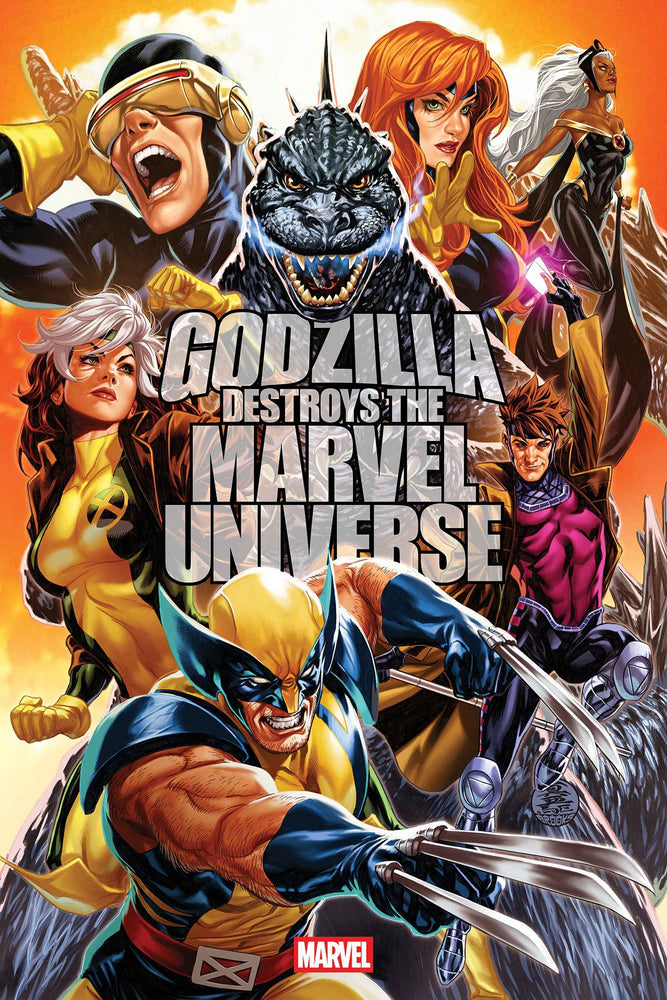 Godzilla Destroys The Marvel Universe #3 A Mark Brooks Gerry Duggan (09/24/2025) Marvel (ONLINE ORDER ONLY)