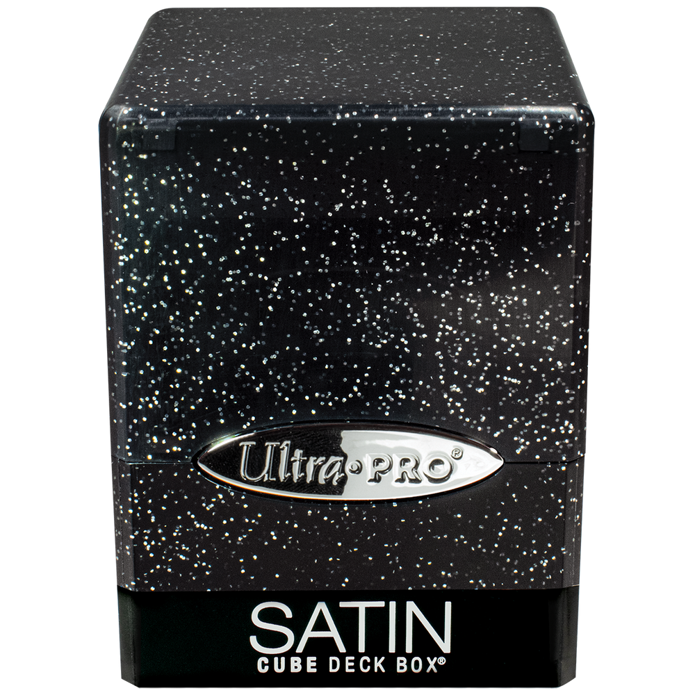 Glitter SATIN® Cube - Black (ONLINE ORDER ONLY)