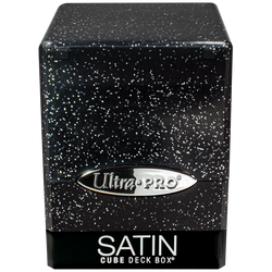 Glitter SATIN® Cube - Black (ONLINE ORDER ONLY)