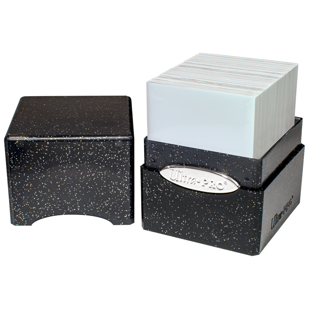 Glitter SATIN® Cube - Black