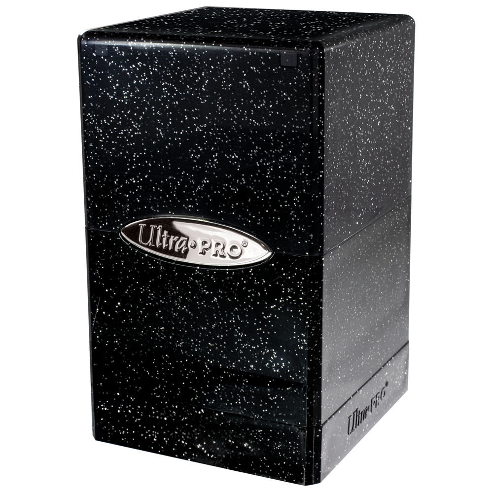 Glitter SATIN® Tower DECK BOX® - Black (ONLINE ORDER ONLY)