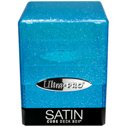 Glitter SATIN® Cube - Blue (ONLINE ORDER ONLY)