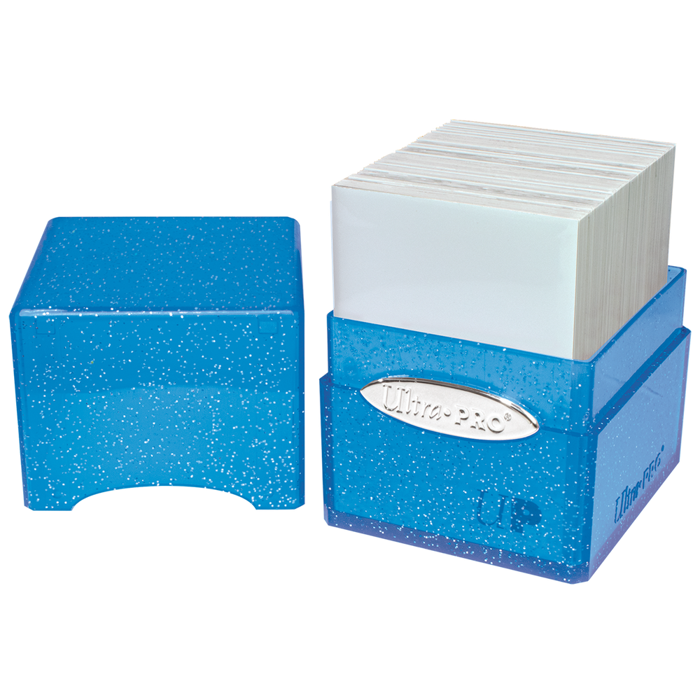 Glitter SATIN® Cube - Blue