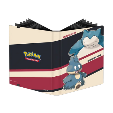 Pokemon Pro Binder 9 Pocket: Snorlax & Munchlax - Anime Imports LLC