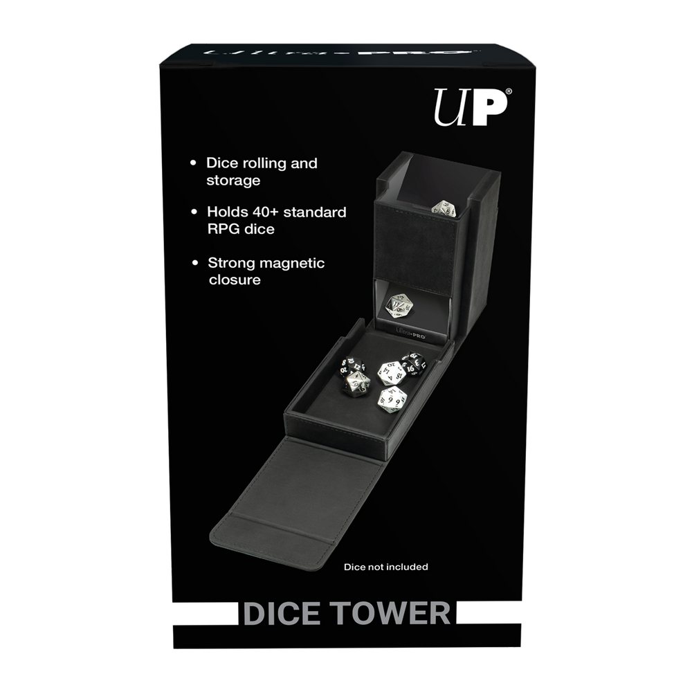 Jet Black ALCOVE® Dice Tower