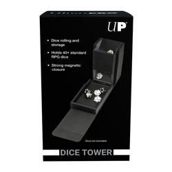 Jet Black ALCOVE® Dice Tower