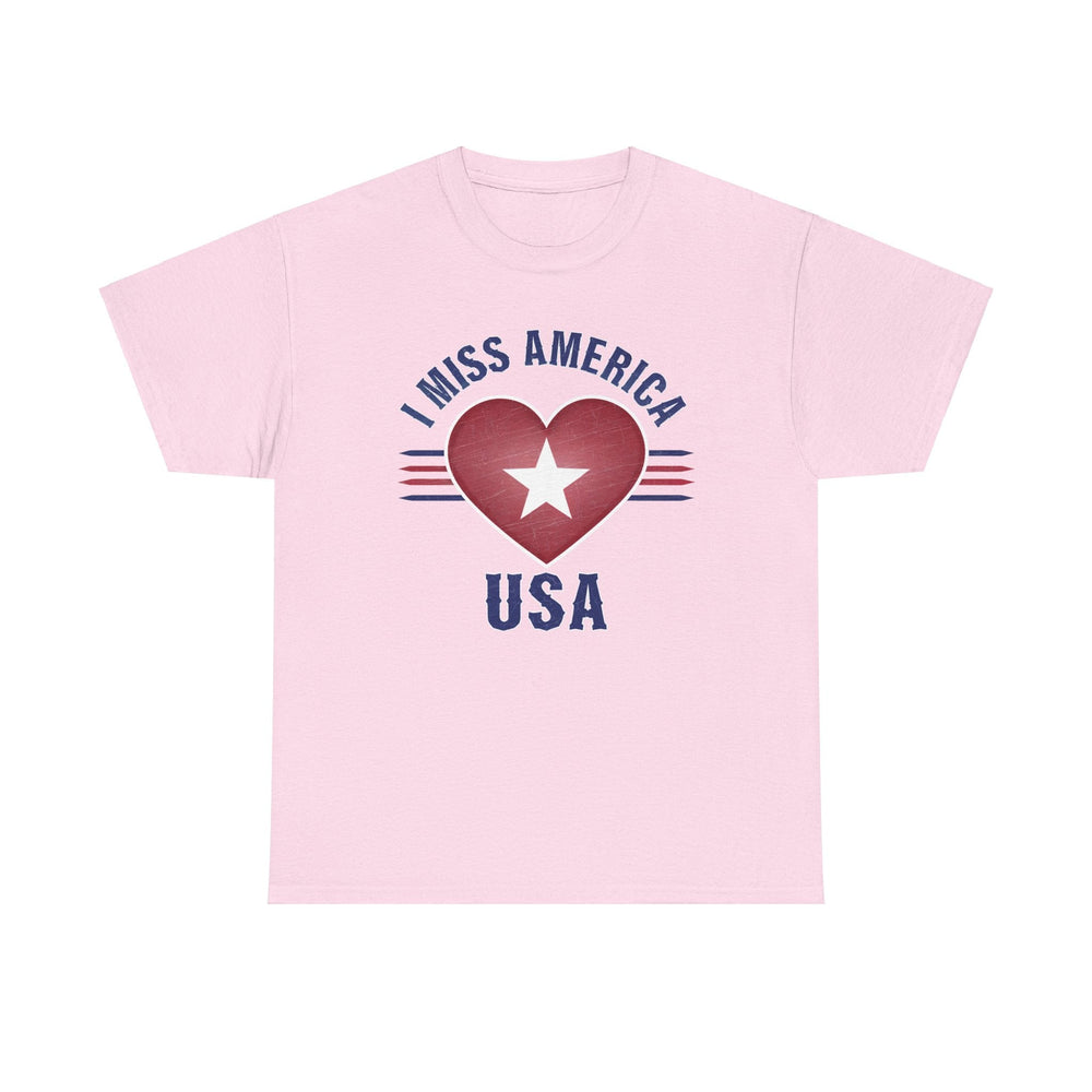 "I Miss America" Heart Unisex Heavy Cotton Tee (ONLINE ORDER ONLY)