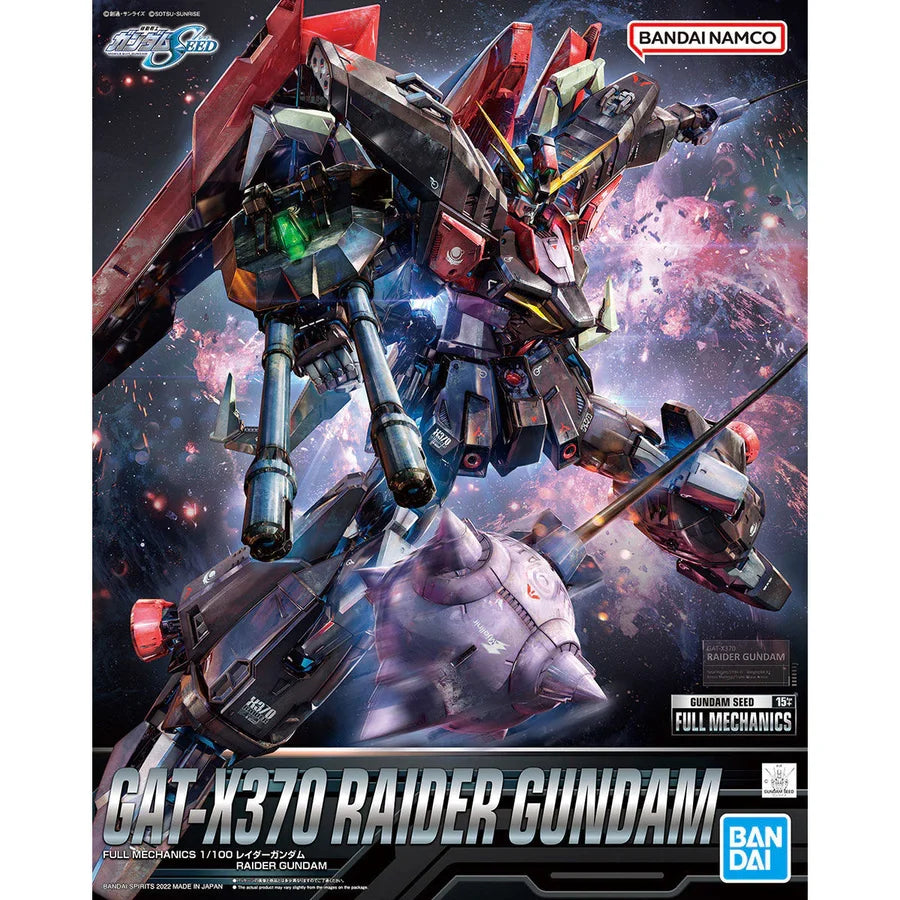 Gundam - Full Mechanics 1/100 - Mobile Suit Gundam Seed - Raider Gundam - Model Kit