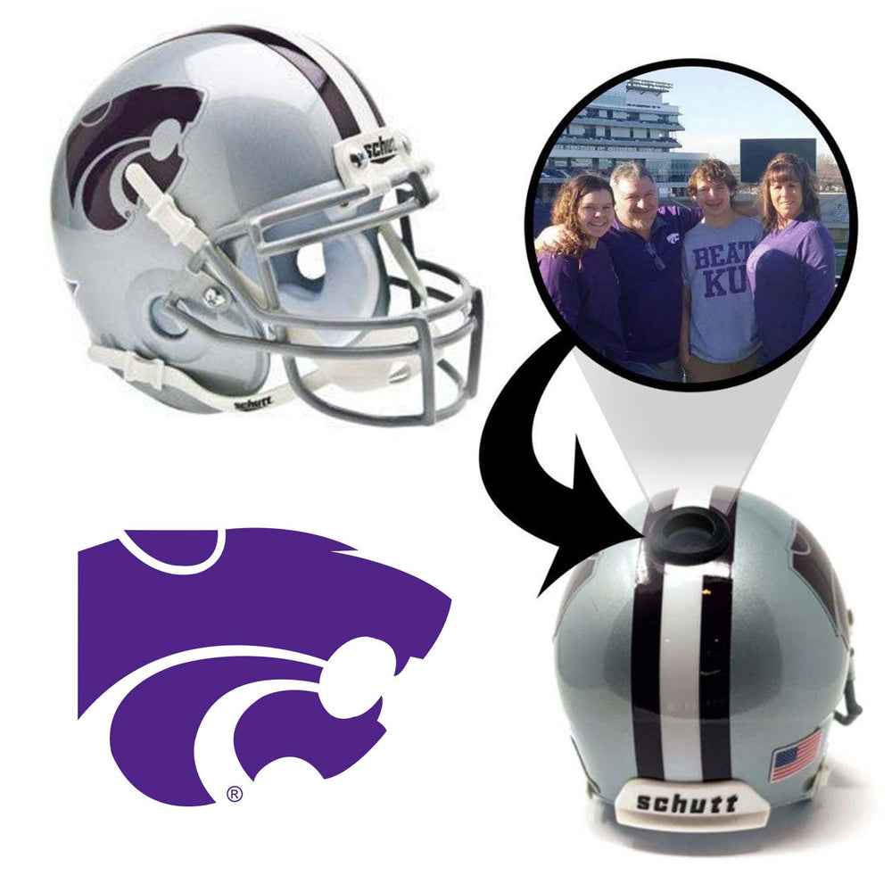 Kansas State Wildcats College Football Collectible Mini Helmet - Picture Inside (Online Order Only) (ONLINE ORDER ONLY)