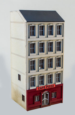 15mm European City Building (Matboard) - 15MCSS107 (Online Order Only)