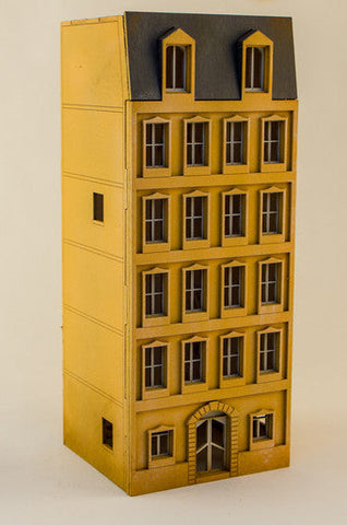 15mm European City Building (Matboard) - 15MCSS110 (Online Order Only)