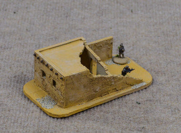 15mm Ruined Afghan Style Hovel (MDF) - 15MMDF072 (Online Order Only)