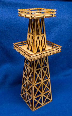 Oil Drilling Tower (Oil Derrick) - MDF - 15MMDF161 (Online Order Only)