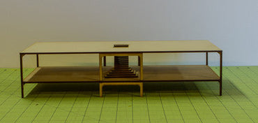 15mm WWII Government Building - Floor and Stairs Kit - 15MMDF350-4 (Online Order Only)