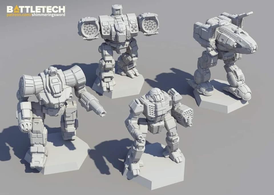 BattleTech: Clan Invasion - Inner Sphere Fire Lance (ONLINE ORDER ONLY)