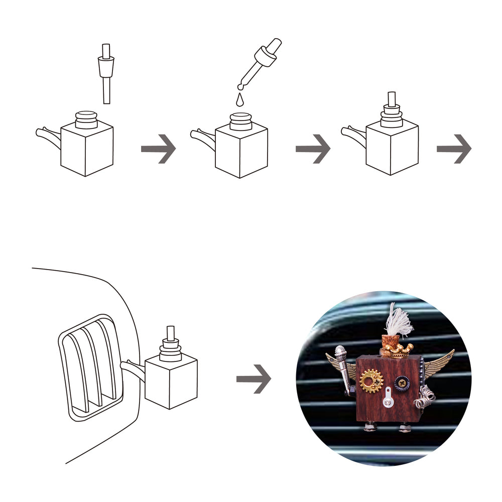 Build Your Own Timber Robot Air Freshener DIY Craft Kit (ONLINE ORDER ONLY)
