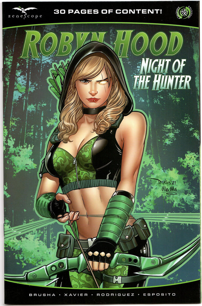 Robyn Hood Hunted One Shot C Derlis Santacruz GGA Variant (09/22/2021) Zenescope (ONLINE ORDER ONLY)