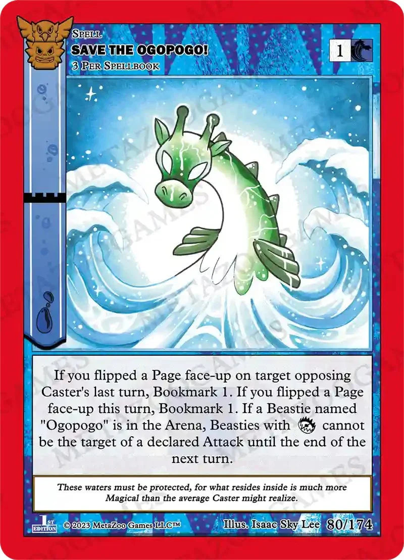 Save the Ogopogo! [Native: First Edition] (ONLINE ORDER ONLY)