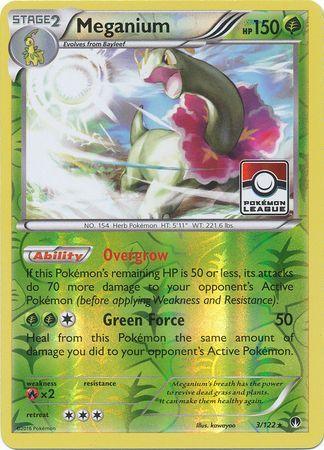 Meganium (3/122) (League Promo) [XY: BREAKpoint] (Online Only)