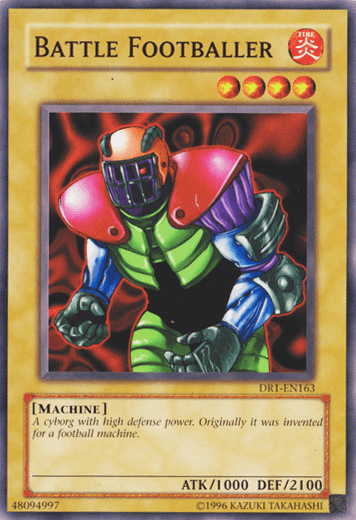 Battle Footballer [DR1-EN163] Common (ONLINE ORDER ONLY)