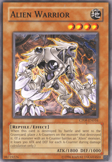Alien Warrior [CP08-EN016] Common (ONLINE ORDER ONLY)