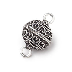 15mm Circle Design Magnetic Clasp 1 piece (ONLINE ORDER ONLY)