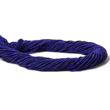 1.5mm Lapis Lazuli micro-plain rondelle beads 14.5 inches AA Grade (ONLINE ORDER ONLY)