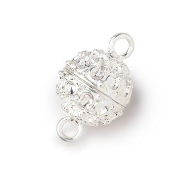 15mm Moroccan Design Round Magnetic Clasp 1 piece (ONLINE ORDER ONLY)