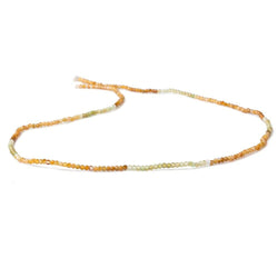 1.5mm Multi Color Tourmaline micro faceted round beads 13 inch 250 pieces AAA (ONLINE ORDER ONLY)
