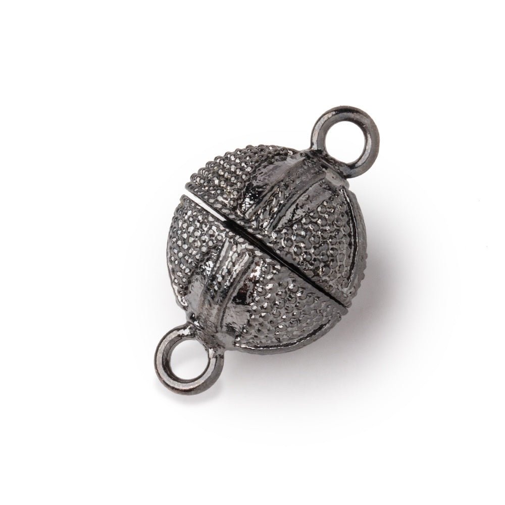 15mm Pave Triangle Design Magnetic Clasp 1 piece (ONLINE ORDER ONLY)