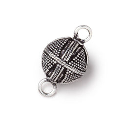 15mm Pave Triangle Design Magnetic Clasp 1 piece (ONLINE ORDER ONLY)
