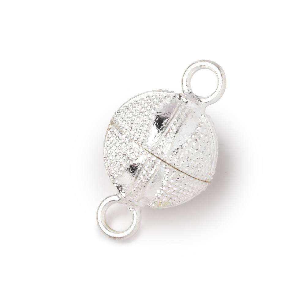15mm Pave Triangle Design Magnetic Clasp 1 piece (ONLINE ORDER ONLY)