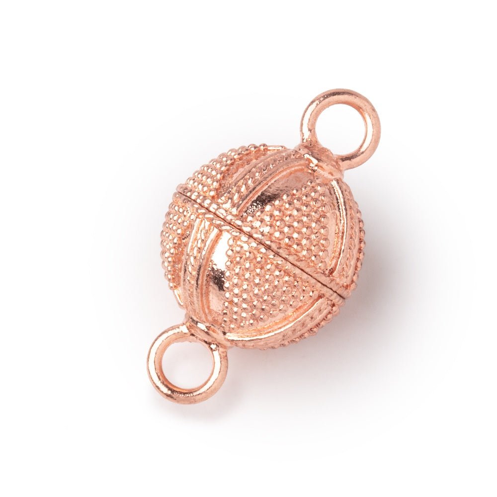 15mm Pave Triangle Design Magnetic Clasp 1 piece (ONLINE ORDER ONLY)