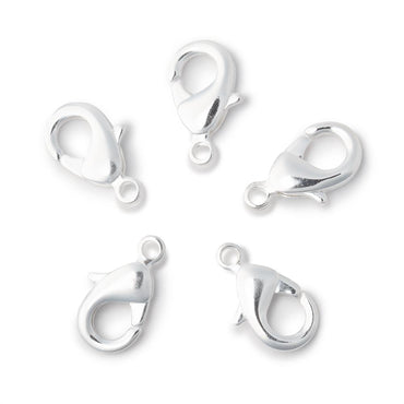 15mm Shiny Lobster Clasp Set of 5 Pieces (ONLINE ORDER ONLY)