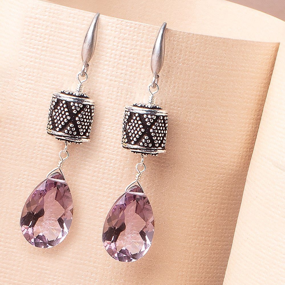 15mm Sterling Silver Earwire with a Satin Finish Set of 2 pieces (ONLINE ORDER ONLY)