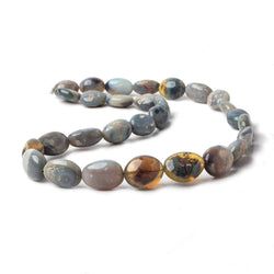 15x11-16x13mm Australian Opal Plain Nugget Beads 17 inch 29 pieces (ONLINE ORDER ONLY)
