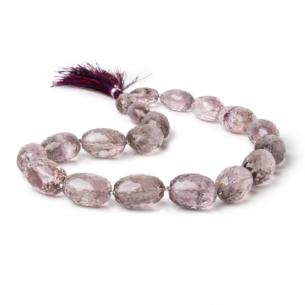15x11-23x15mm Moss Amethyst Faceted Nuggets 16 inch 19 Beads (ONLINE ORDER ONLY)