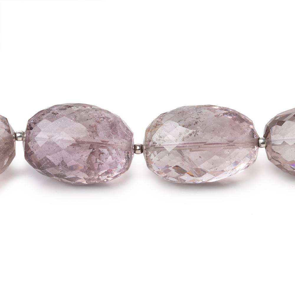 15x11-23x15mm Moss Amethyst Faceted Nuggets 16 inch 19 Beads (ONLINE ORDER ONLY)