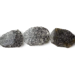 15x12-17x13mm Celestial Quartz freeform plain slices 8 inch 13 beads A (ONLINE ORDER ONLY)