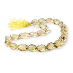 15x12-19x14mm Lemon Quartz Faceted Ovals 16 inch 25 beads AAA (ONLINE ORDER ONLY)
