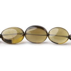 15x12-20x15mm Olive Quartz Plain Nugget Beads 17 inch 25 pieces AA (ONLINE ORDER ONLY)