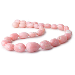 15x12-24x18mm Pink Peruvian Opal Plain Nugget Beads 20 inch 28 pieces AAA (ONLINE ORDER ONLY)