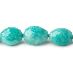 15-21mm Amazonite faceted nuggets 18 inch 27 beads AA (ONLINE ORDER ONLY)