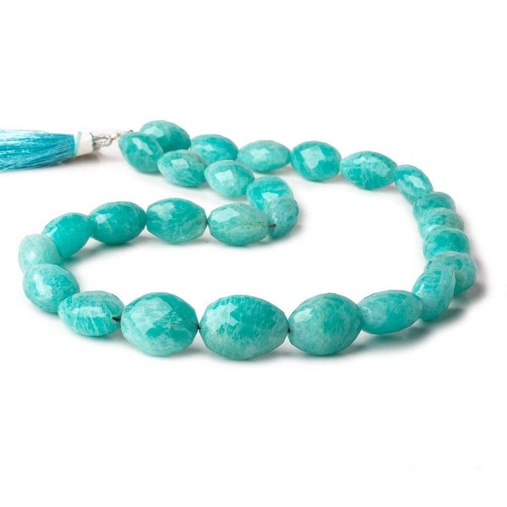 15-21mm Amazonite faceted nuggets 18 inch 27 beads AA (ONLINE ORDER ONLY)