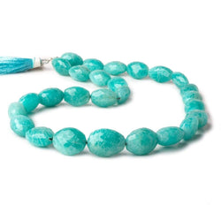 15-21mm Amazonite faceted nuggets 18 inch 27 beads AA (ONLINE ORDER ONLY)