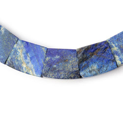 15x13-24x20mm Natural Lapis Lazuli Fancy Shape Collar 25 Beads (ONLINE ORDER ONLY)