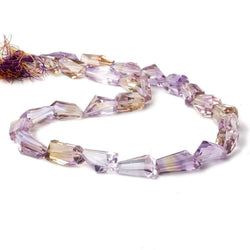 15x9.5-23x9mm Ametrine Faceted Nugget Beads 18 inches 26 pieces AAA (ONLINE ORDER ONLY)