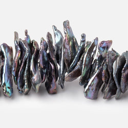 16-29mm Peacock Center Drilled Ultra Keshi Freshwater Pearls 16 inch 150 Beads (ONLINE ORDER ONLY)