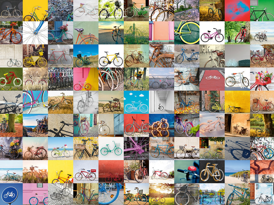 Puzzle: 99 Bicycles (ONLINE ORDER ONLY)