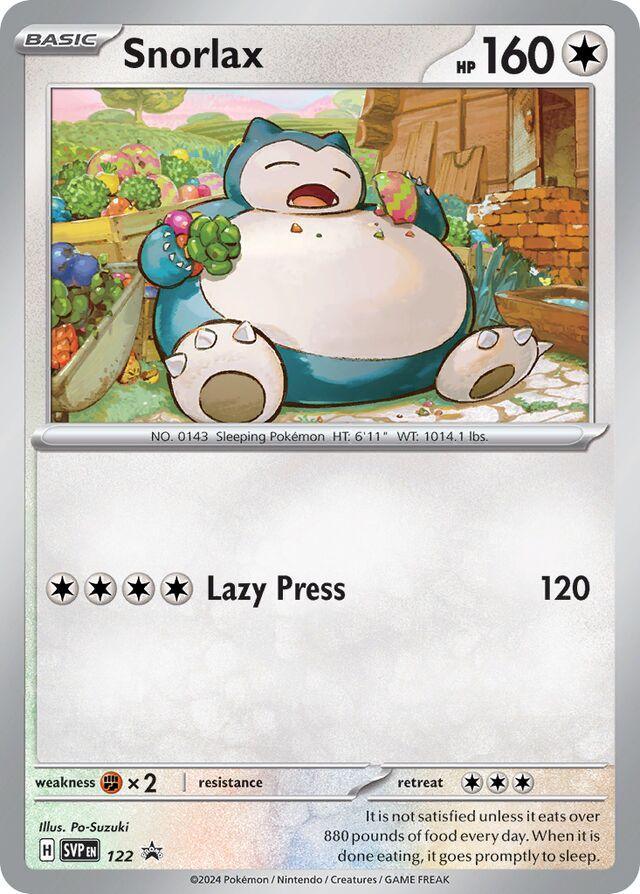 Snorlax (122) [Scarlet & Violet: Black Star Promos] (Online Only)